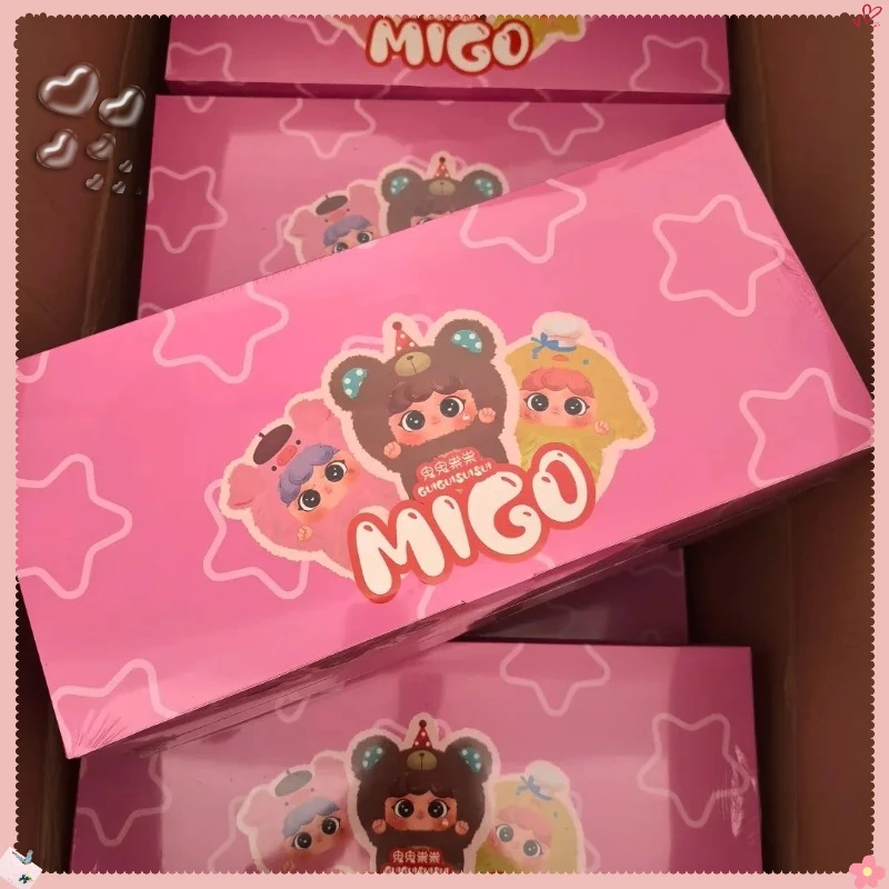 3 # طفل ثلاثة V3 ميجو مضحك أفخم قلادة صندوق أعمى Guiguisuisui سلسلة صندوق غامض لطيف ألعاب من نسيج مخملي حلية دمية الأطفال هدية #1