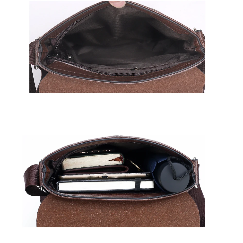 Sac à main en cuir de luxe pour hommes et garçons, sac à bandoulière pour mari, sacs de messager design, marque luxueuse, petit sac à main