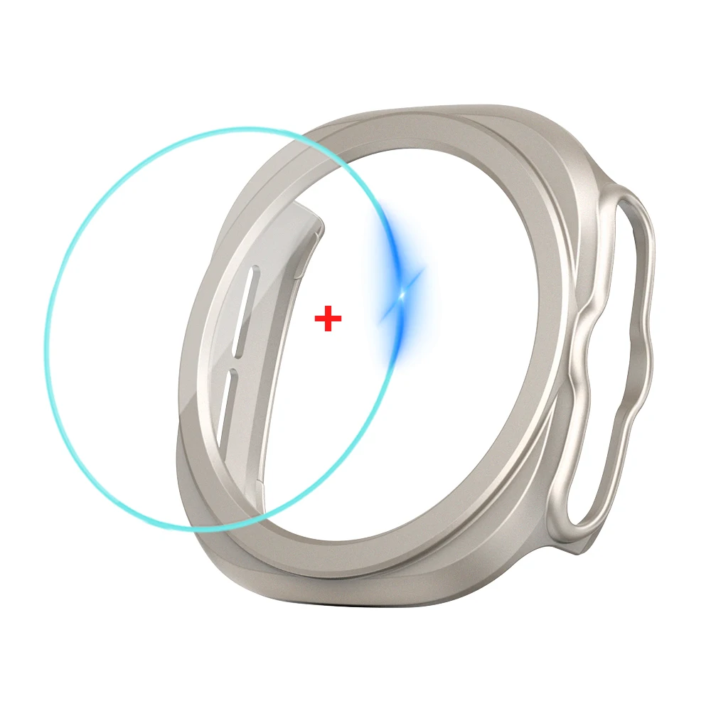 Glas+Hülle für Samsung Galaxy Watch Ultra2 47mm 2026 Zubehör Harte PC-Schutzhülle für Galaxy Watch9 Ultra2 Cover+Displayschutzfolie – Detail 12