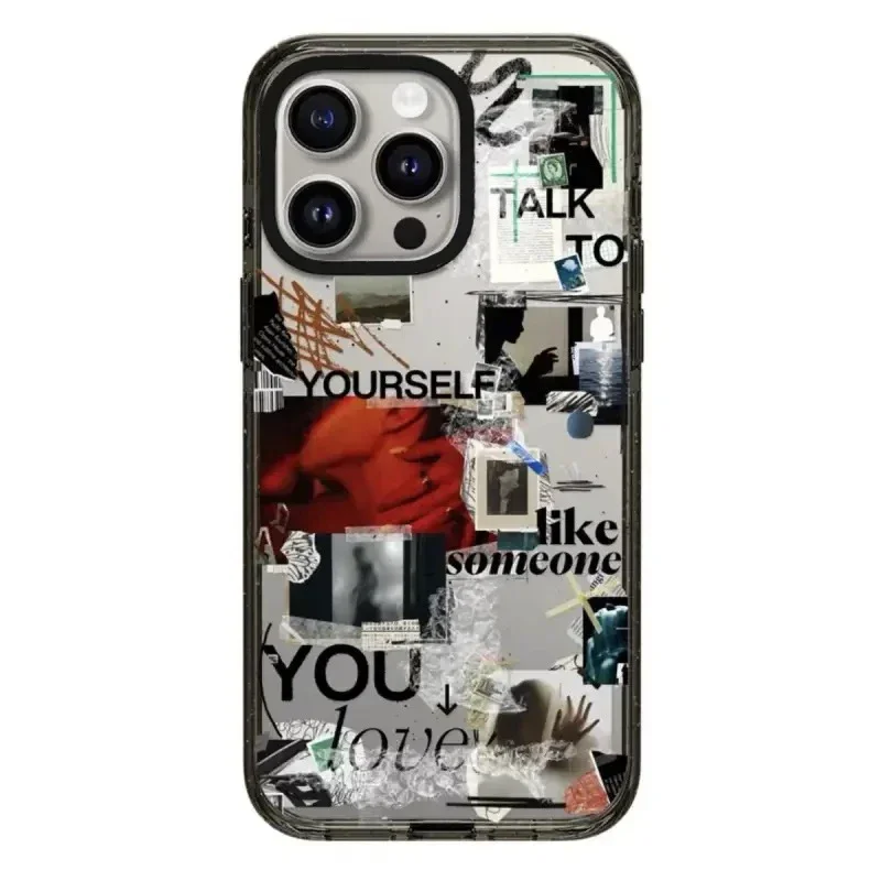 

Stickers Graffiti 2.0 Acrylic Black Border Magnetic iPhone 12 13 15 14 16 Pro Max Protective Case, Fits iPhone 16 Pro Max