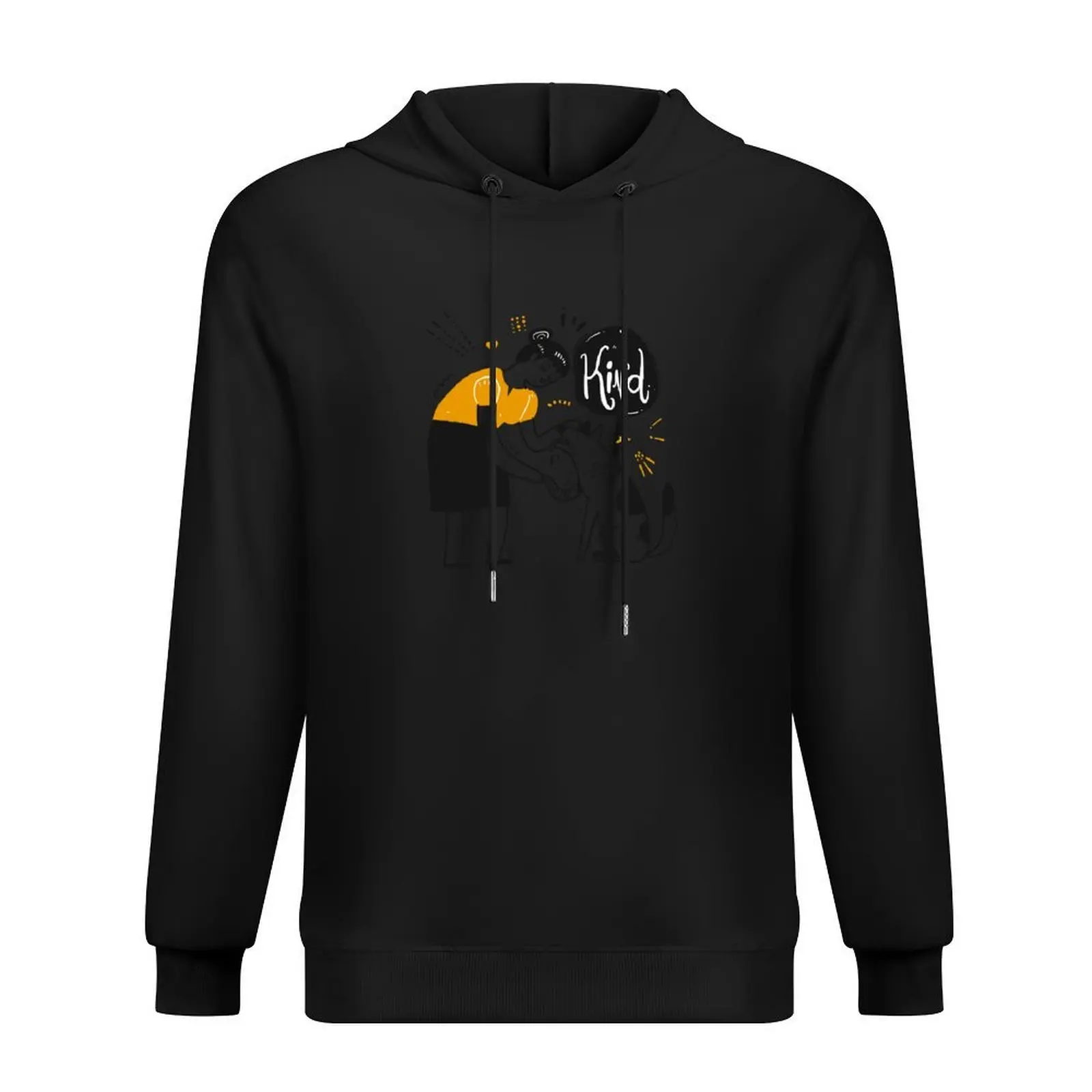

Woman with an injured dog Hoodie autumn mens clothing graphic t shirts men men's coat new in hoodies & sweatshirts