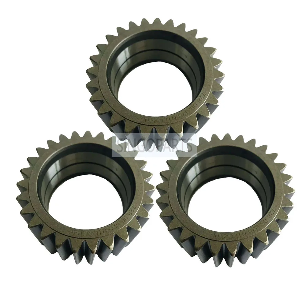 (3PCS/Lot) Replaces Front Axle 27T Final Drive Gear Planet Pinion R271416 For Tractor RE271426 4045 4055 4065