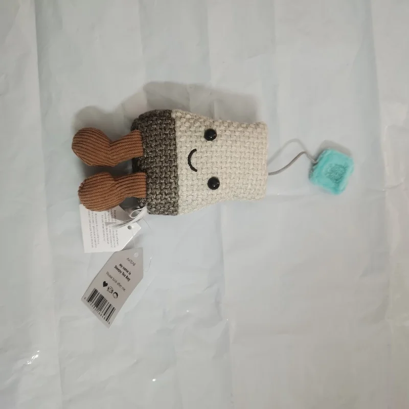 جديد وقطط المملكة المتحدة طبعة محدودة كيس شاي عروسة كارتون القط الكلب لعبة تفاعلية عيد الميلاد عيد الميلاد عيد الهالوين الحيوانات الأليفة فتاة هدية S #4