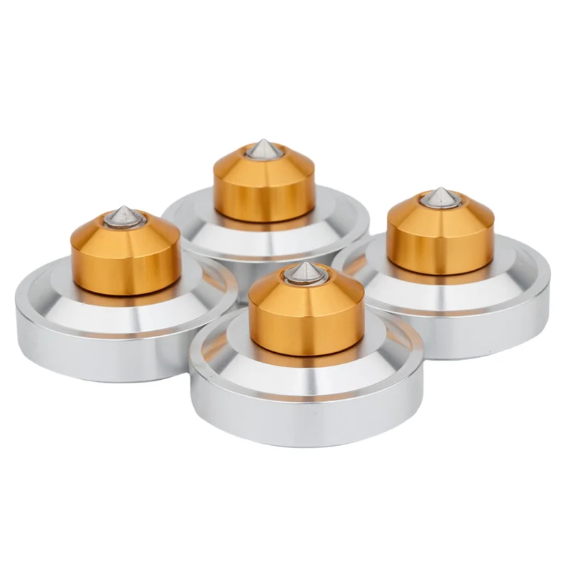 وسادة مثبط ممتازة لعزل الألومنيوم لسماعات القرص الدوار Hifi Audio AMP