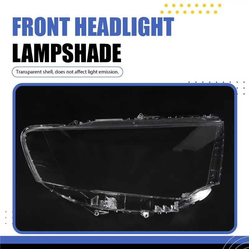 A64P-For Mitsubishi Pajero Sport 2013-2015 Headlight Shell Lamp Shade Transparent Lens Cover Headlight Cover view 6