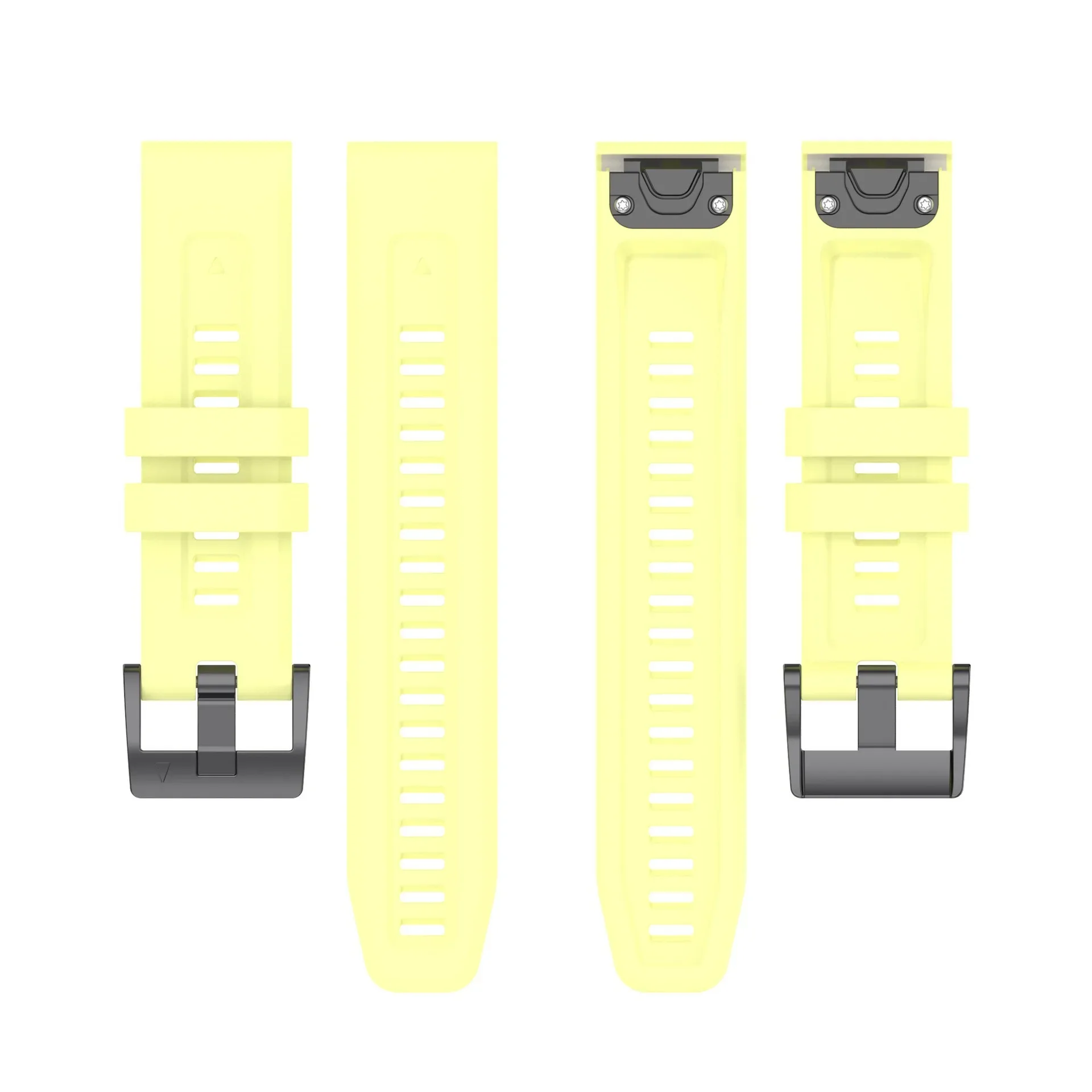 Quick-Fit-Silikonarmband in den Größen 26 mm, 22 mm und 20 mm für Garmin Tactix 8/Fenix 9 8 51 mm 47 mm 43 mm, Garmin Enduro3/Fenix 9 Pro/7S/E/7X. – Detail 24