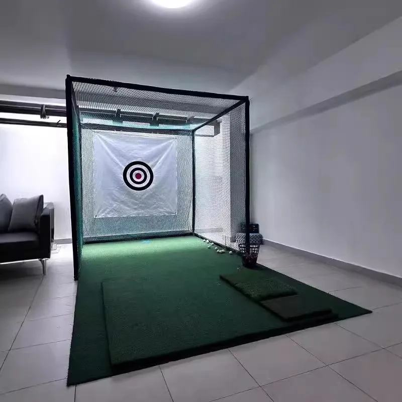 Indoor golf percussion training net, [2 * 2 * 2 meters]