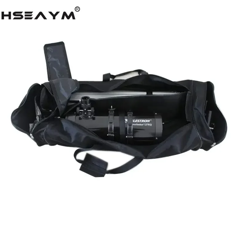 

HSEAYM Astronomical Telescope Backpack Oxford Fabricb Inner Compartment Sponge Storage Bag Suitable for 127EQ 130EQ 114EQ