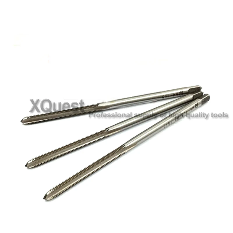Imagem -05 - Xquest Hss Torneira Longa Torneiras Manuais m3 m4 m5 m6 m8 de 100 mm 40 mm 50 mm Corte de Flauta Reta e Cabo Extendido