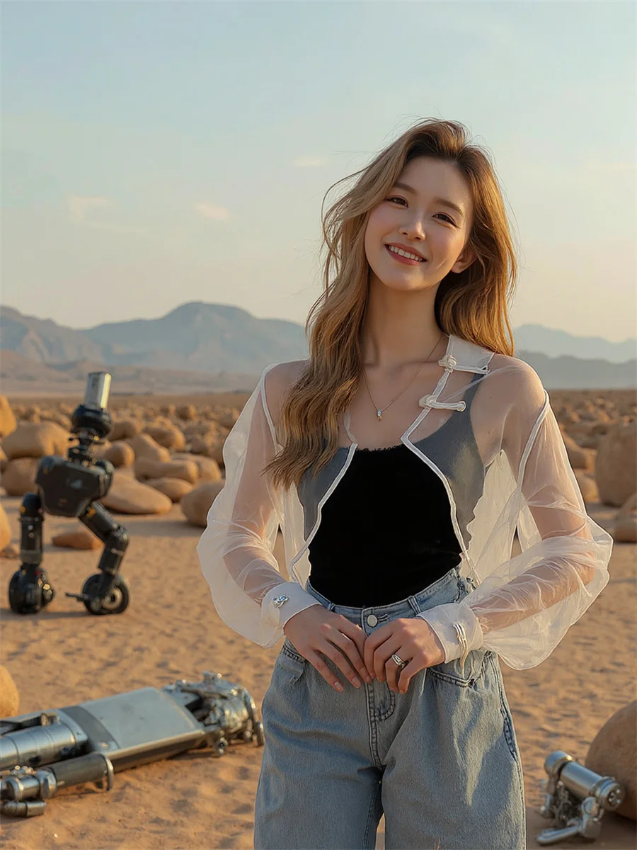 Czarna koszula damska z długim rękawem, patchworkowa, z blokami kolorów, zapinana na guziki, prosty, podstawowy, minimalistyczny styl, modne bluzki damskie, cool.