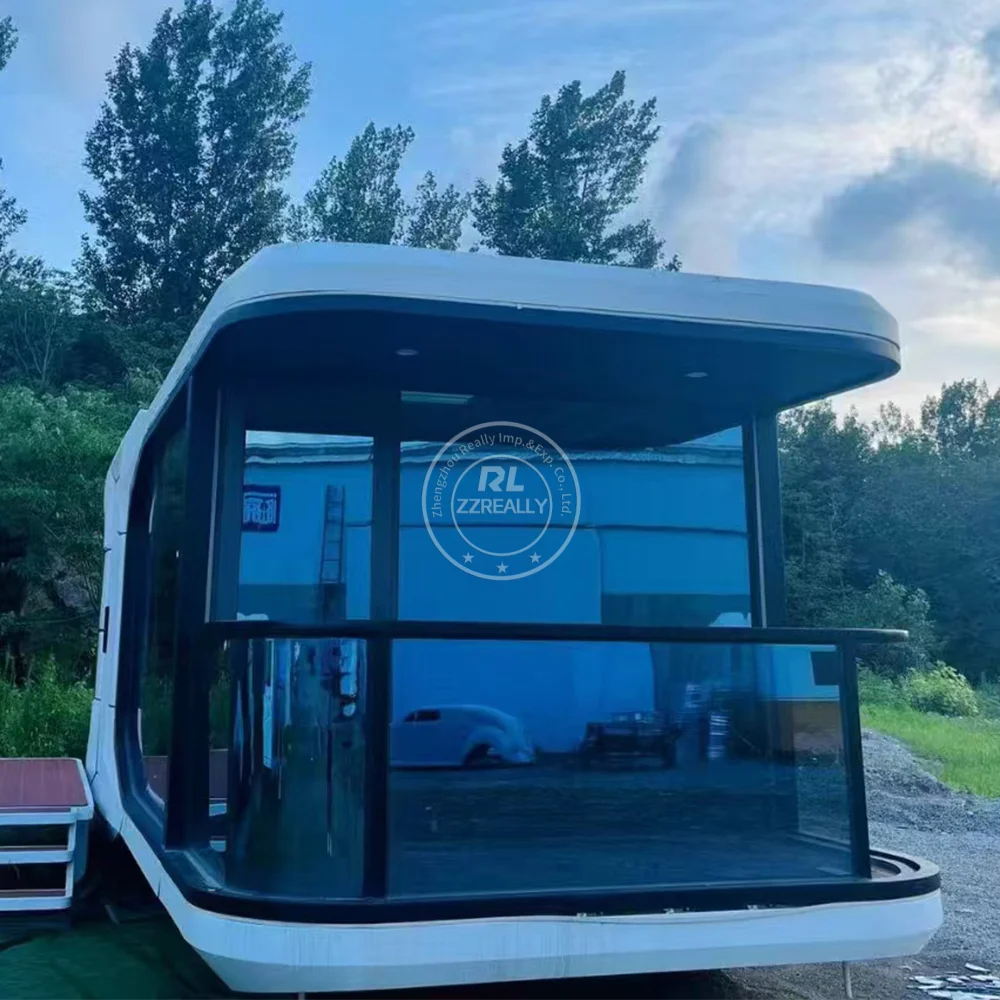 

Thermal Insulation Prefabricated Capsule House Space Capsule Home Good Quality Wind Resistance Outdoor Garden Houses Low Cost