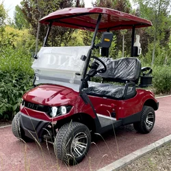 48/60V New Electric Car Modern Fashion 2024 Brand Design 2 Seater Sightseeing Bus Club Car Electric Golf Cart Adult Hunting Car