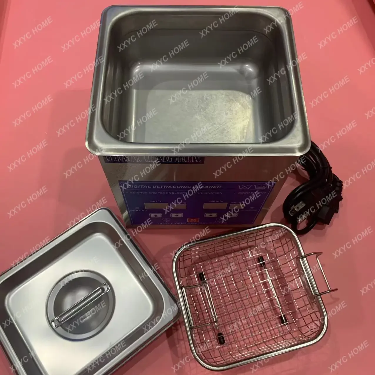 Ultraschall reiniger Ultraschall bad 40kHz Entgasung für Uhren Kontaktlinsen Brille Prothesen zähne elektrisches Make-up Rasiermesser Schmuck sauber