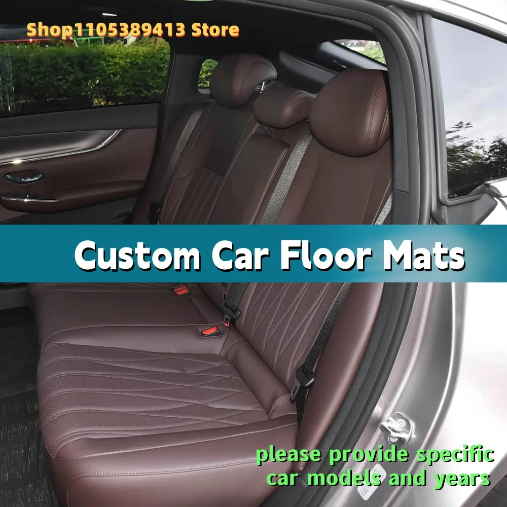 

Mats Carpets Leather Custom Car Floor Mats For Skoda Kodiaq 7-Seat 2018 2019 2020 2023 2024 2025 2026 2027 Car Mat Accessories