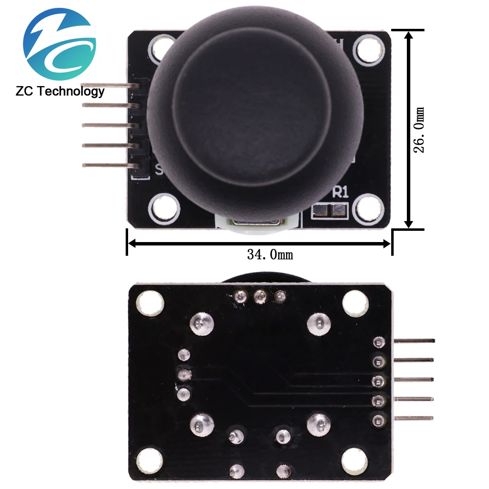 For Arduino Dual-axis XY Joystick Module Higher Quality PS2 Joystick Control Lever Sensor KY-023 Rated 4.9 /5