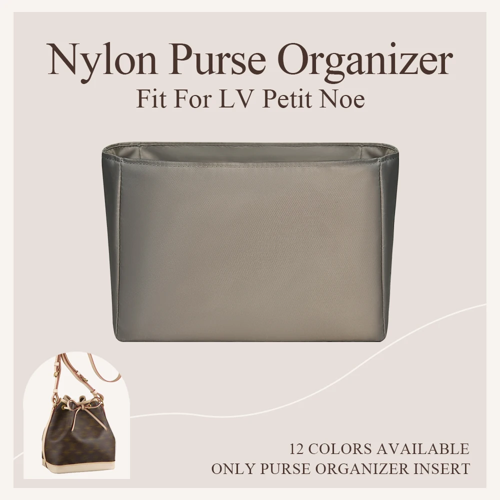 

Nylon Purse Organizer Insert Fit for LV Petit Noe BB Handbag Portable Inner Liner Bag Cosmetics Inside Cosmetics Storage Bag