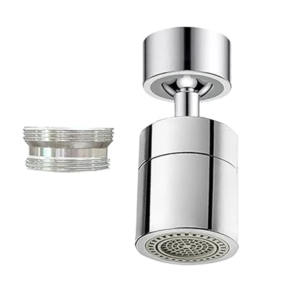 

Faucet Aerator, 360° Swivel Faucet Aerator, Dual-function 2-Flow Sprayer Faucet Head, Faucet Replacement Part 55/64''