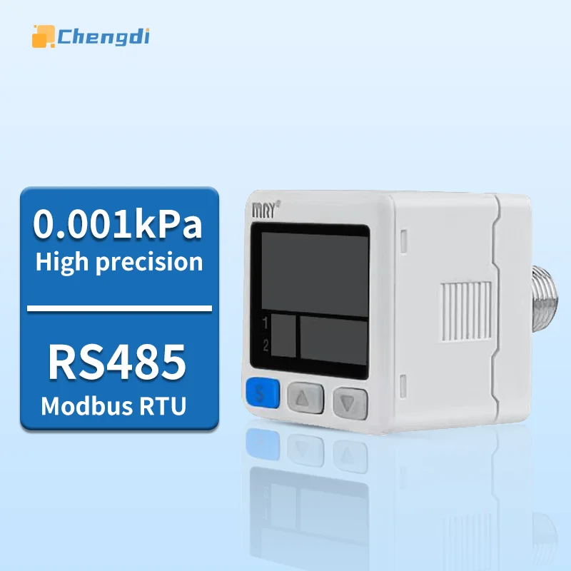 000.1 KPa high-precision vacuum pressure switch MODBUS RTU RS485 communication digital pressure gauge MS39