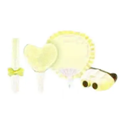 Oryginalna figurka akcji Mini Doll Support Stick Gacha Idol Fluorescent Stick Fan Model