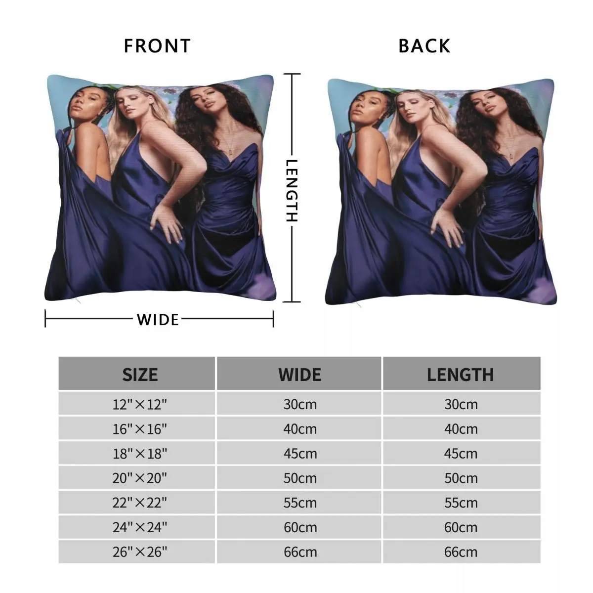 Between Us Alternative Square Pillowcase Polyester Linen Velvet Creative Zip Decor Pillow Case Car Cushion Cover Wholesale