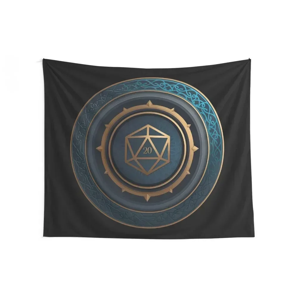 Fantasy Roleplaying Abstract D20 Dice Tapestry Decoration Home Room Decorator Korean Room Decor Tapestry