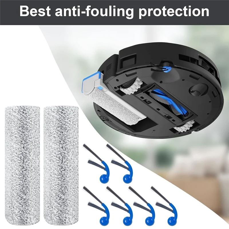 A44T For Ecovacs Deebot T80 Omni Robot Vacuum Cleaner Main Side Brush Hepa Filter Dust Bags Accessories