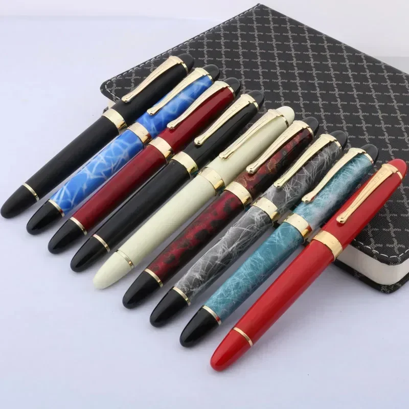 Роскошная перьевая ручка Jinhao 450, медная пластина, английская каллиграфия, наконечник с кончиком, круг, зебра G NIB, школьные и офисные письменные принадлежности