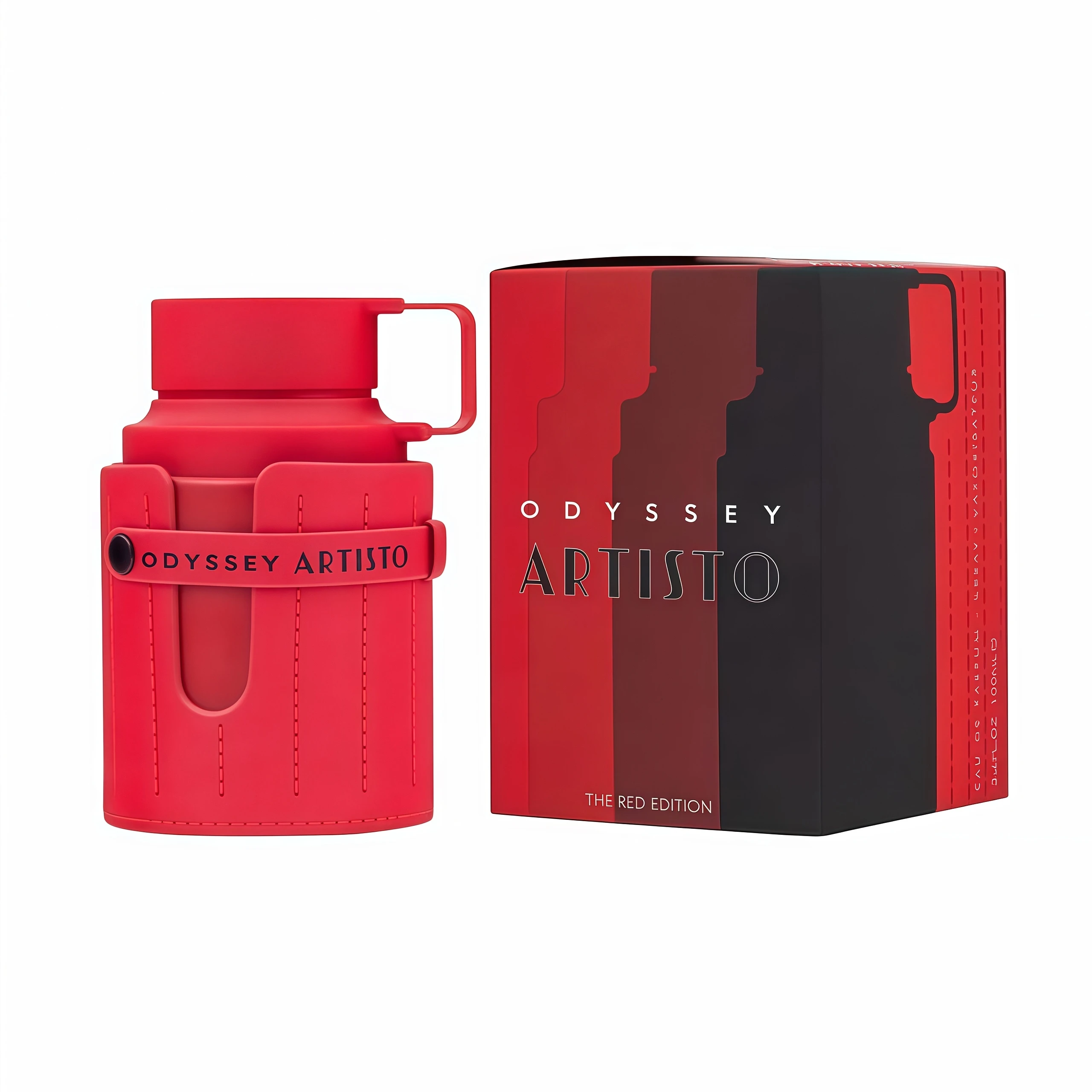 

Красный изолированный держатель для бутылок Odyssey Artisto с ручкой, защитный рукав, хороший аромат