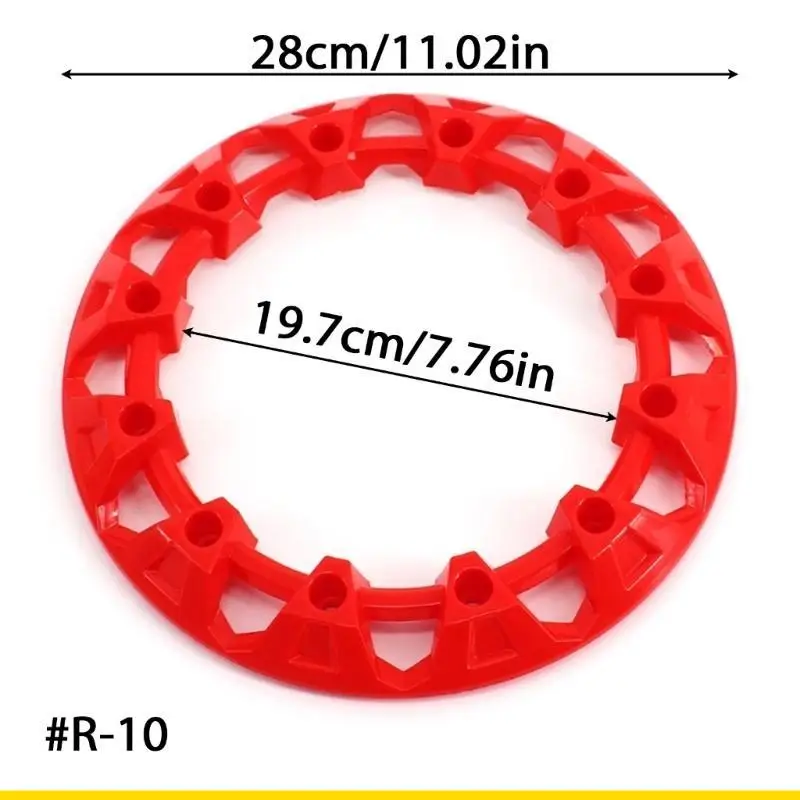 SZCH Easy to Install Stylish ATV Wheel Rims Hub Cover Guard Ornament for Beach Adds and Protects Tyres Accessories