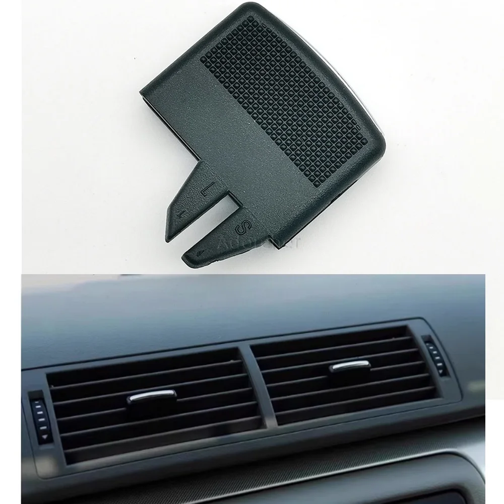 1 PC Middle Left Side Fit For Audi A4 B6 B7 2002-2008 Car Dashboard AC Air Vent Grill Pick Clip Trim Control Clip Assembly
