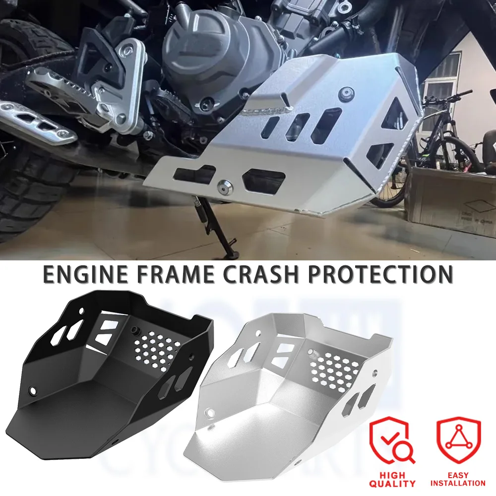 

450MT Motorcycle For CFMOTO CF MOTO 450MT Engine Base Chassis Guard Skid Plate Belly Pan Protector Cover IBEX 450 2024 2025 2026