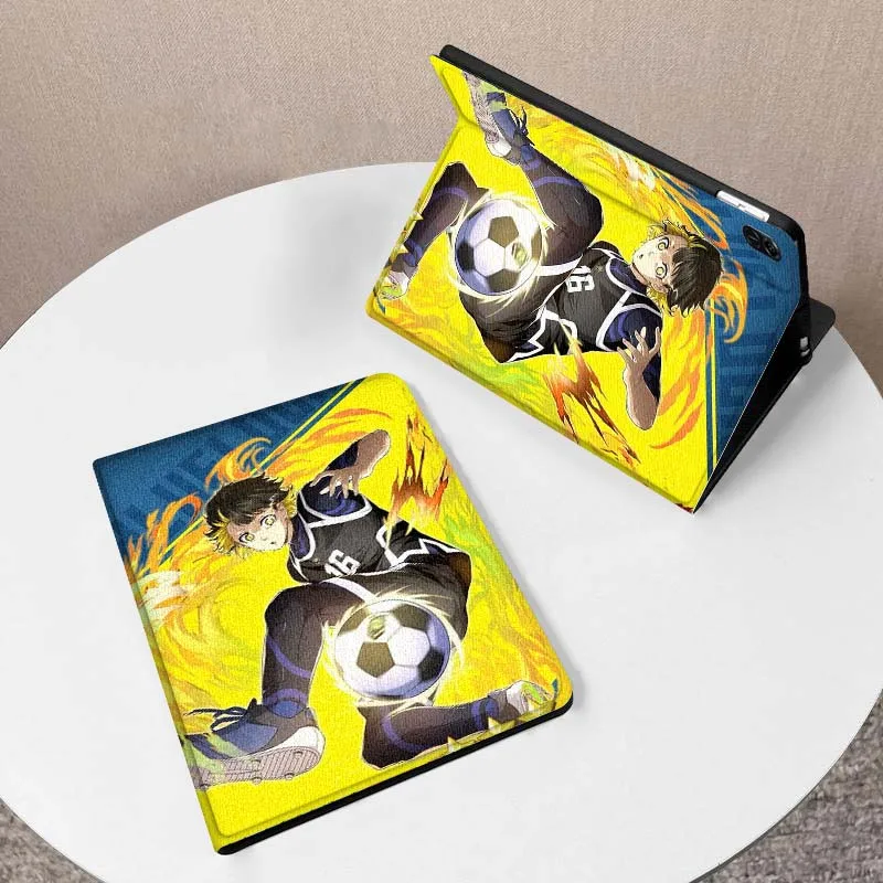 

Cartoon BLUELOCK Anime Art Tablet Case For Honor Tab Pad 6 7 8 9 X8 V7 V8 X9 13 X8a X9a Pro 10 Magic GT GT2 10.1 13.3 Inch