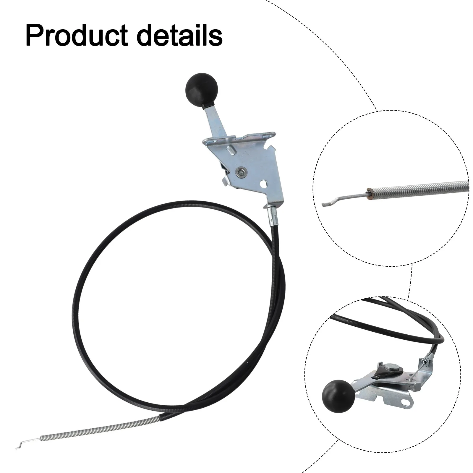 Cavo acceleratore compatibile per cavo compatibile artigiano Sostituzione trattore da prato Compatibilità versatile per CADET