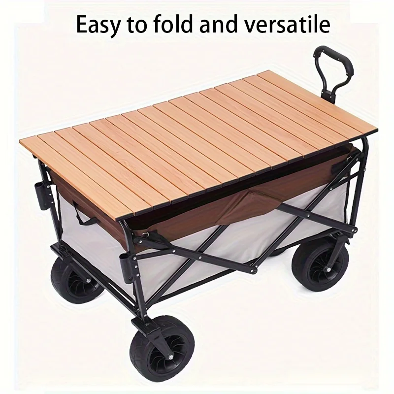 سطح الطاولة للمقطورة، عربة التخييم، طاولة غطاء عربة قابلة للطي، مناسبة للنزهة والتخييم في الهواء الطلق #2