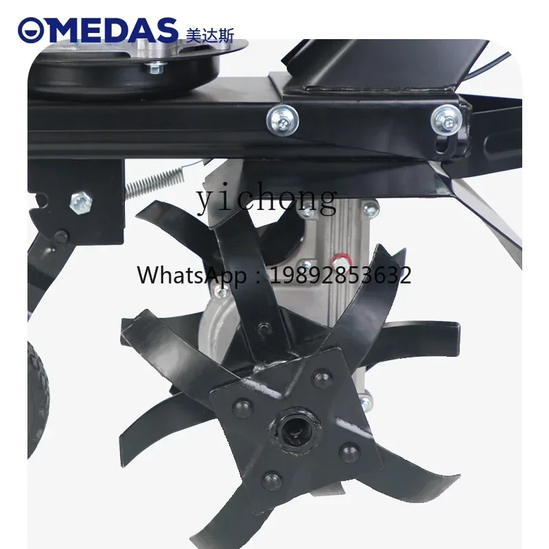 TQH micro tiller small trenching scarifier  multi-functional agricultural tiller orchard weeding and swirling machine
