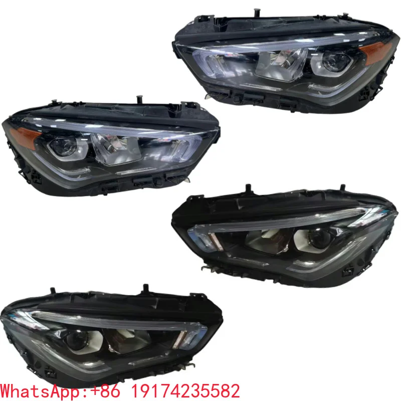 

For Merc-es Bez CLA250 C118 LED Headlight US Version CLA180 CLA220 CLA350 CLA200 45 2018 2019 2020 2021 2022 Headlamp Assembly