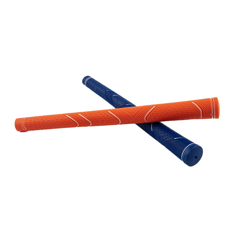 Blue Orange Rubber Junior Golf Grip For Kids Practice Iron Putter Club Handle Rubber Anti-skid