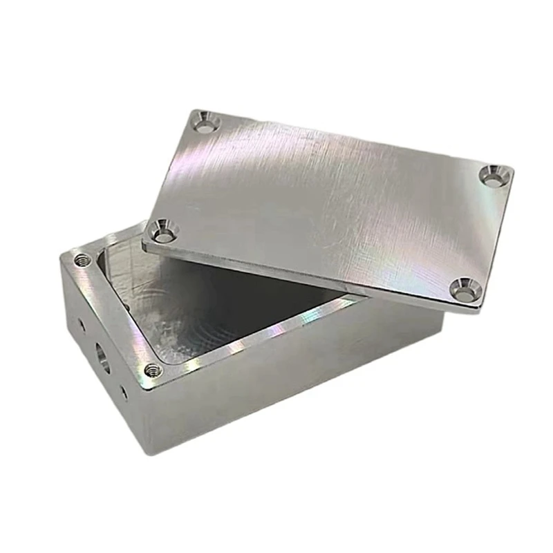 2X CNC Aluminum Shell Shielding Box RF Box Interference-Proof Metal Box