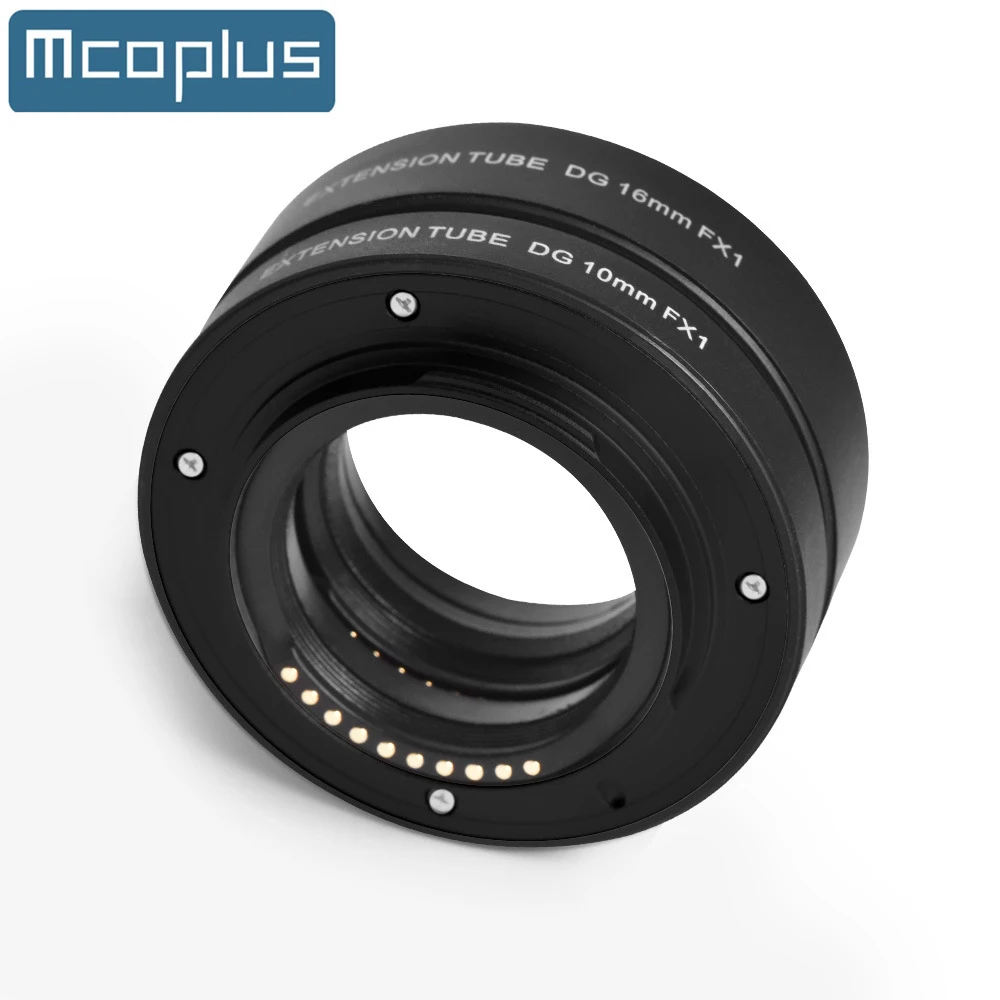 Mcoplus الإلكترونية AF التركيز التلقائي ماكرو تمديد أنبوب الدائري ل Fujifilm X-Mount X-S10 X-Pro3 X-Pro2 X-A5 X-T20 X-T30 X-T3 X-T4