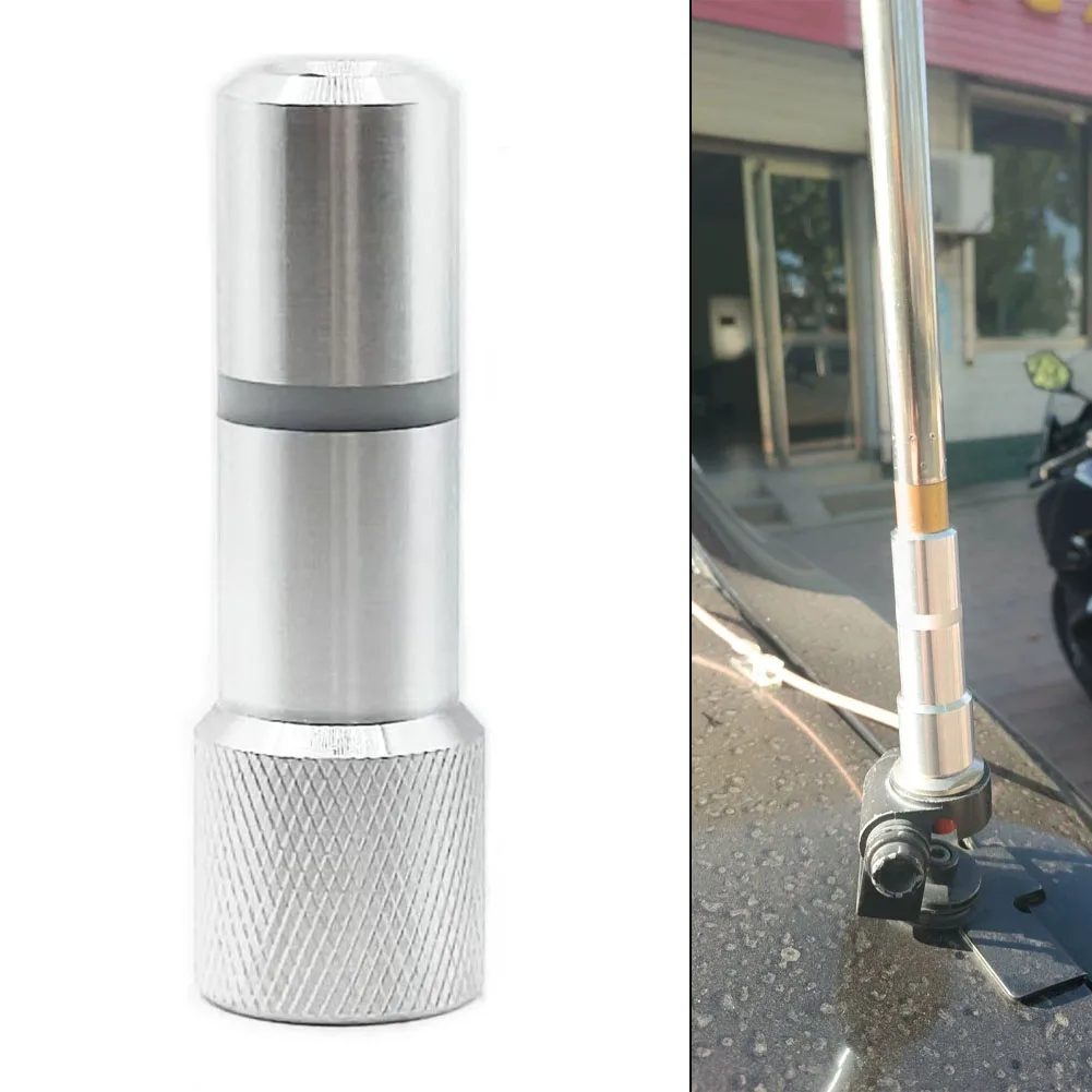 

1pcs Shortwave M Male To M10 Female Adapter For GP Antenna Pole 5.6m Aluminum Alloy For Vehicle Mounted Antenna