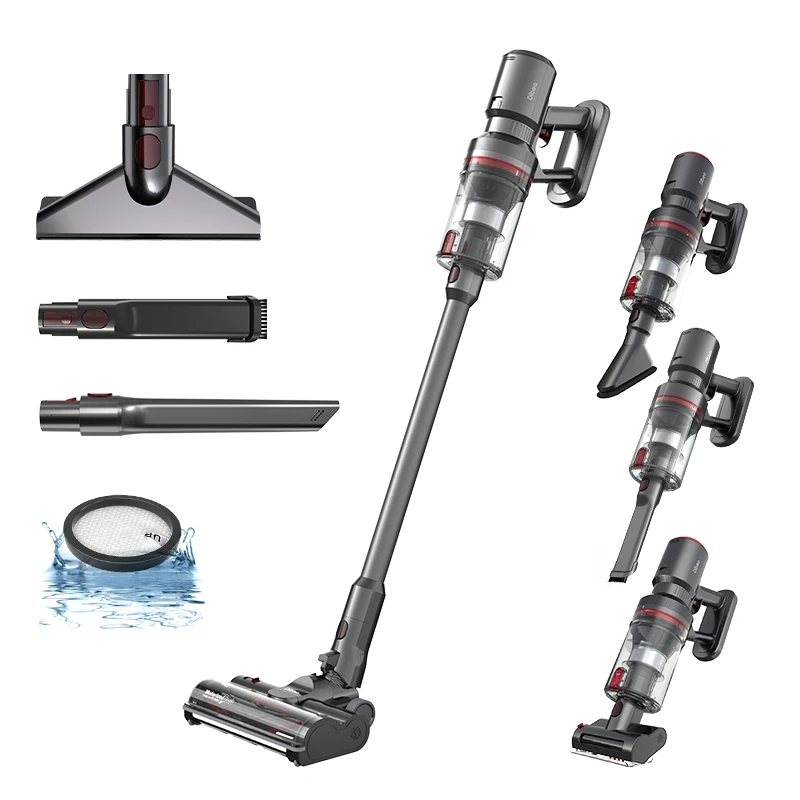 Home Appliances Electric Vacuum Cleaner Mop 27KPa Suction Hard Floor Sweeping Self Cleaning Cordless Vacuum Cleaner