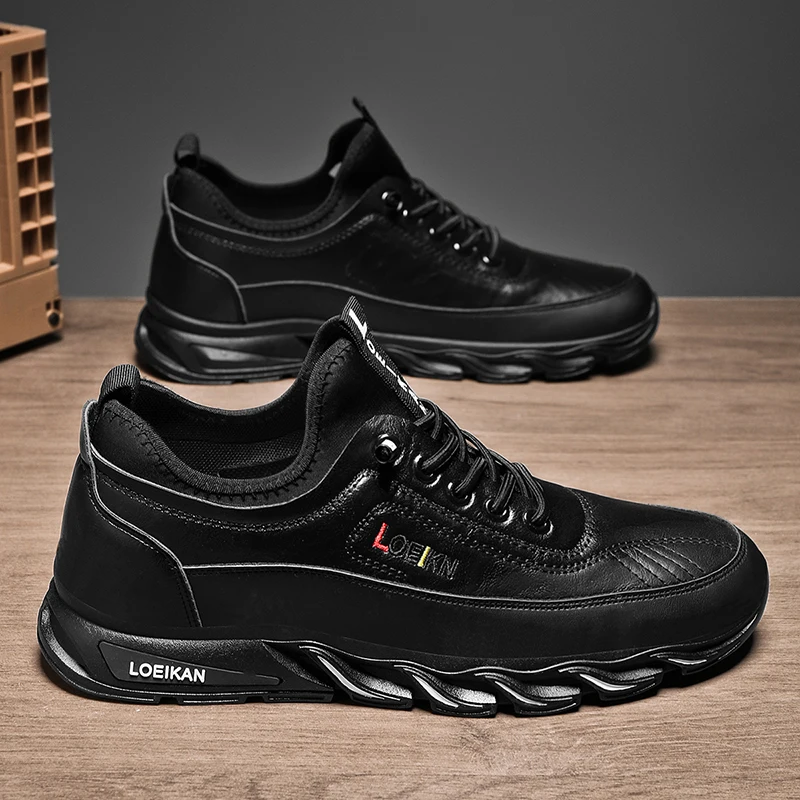 حماية العمل أحذية رجالية الخريف موقع البناء العمل العمل المضادة للانزلاق مقاومة للاهتراء الرياضة الترفيه تسلق الجبال #2