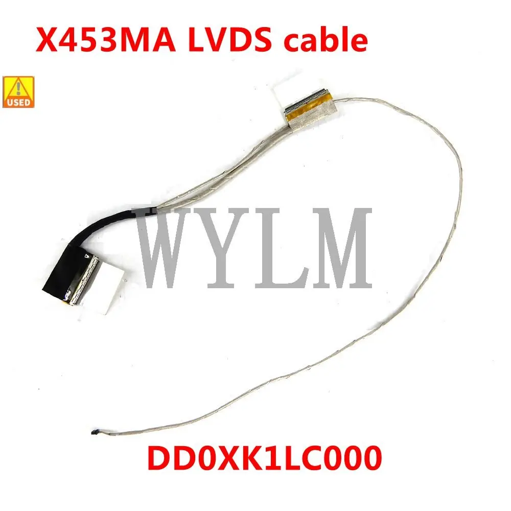 Used X453MA  LCD cable For ASUS X453 X403M X453MA  DD0XK1LC000 LCD Flex Cable