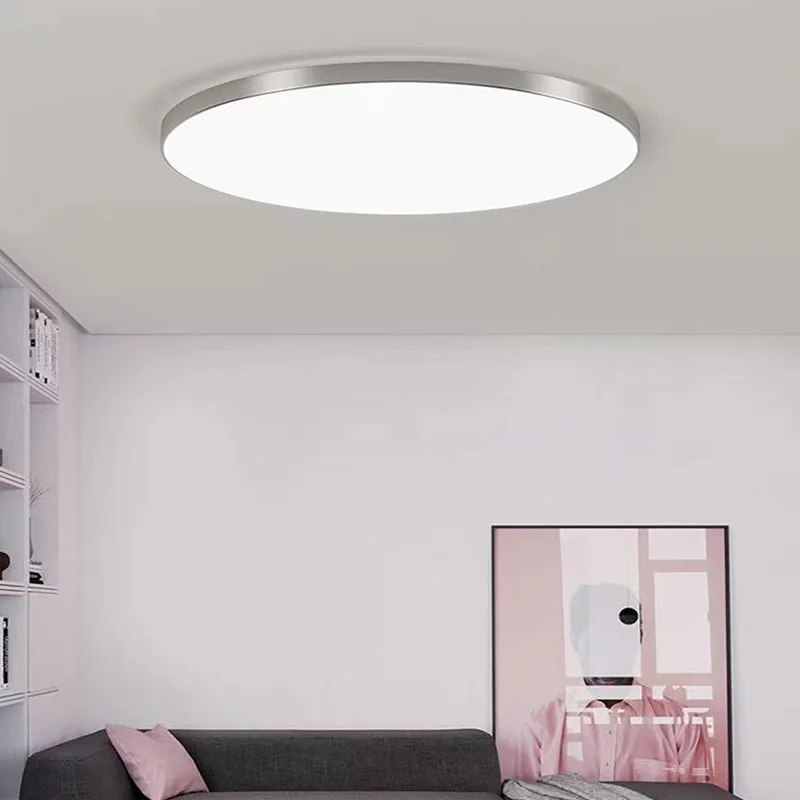 Ultradunne 0.9Inch Helderheid Dimbare Smart Wifi Led Ronde Plafondlamp Plafond Verlichting Home Verlichting Led Plafond Lamp