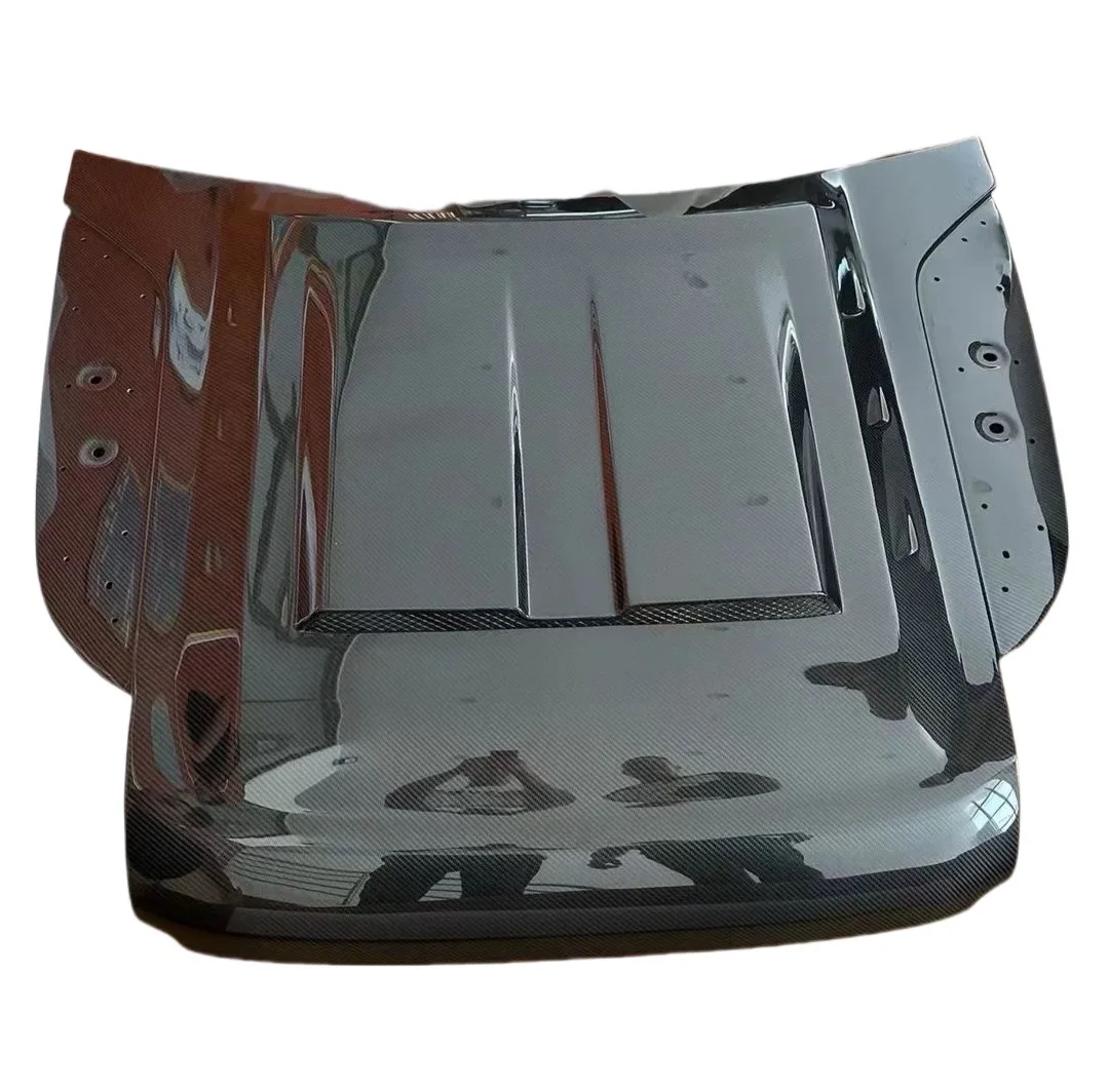 

Hood Bonnet Cover for Land Rover Defender 2021+ Carbon Fiber Hood 90/100