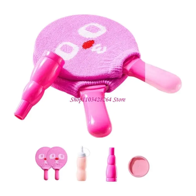 

Magical Smog Bubble Blower Toy With Pingpong Bat For Children Family Activity