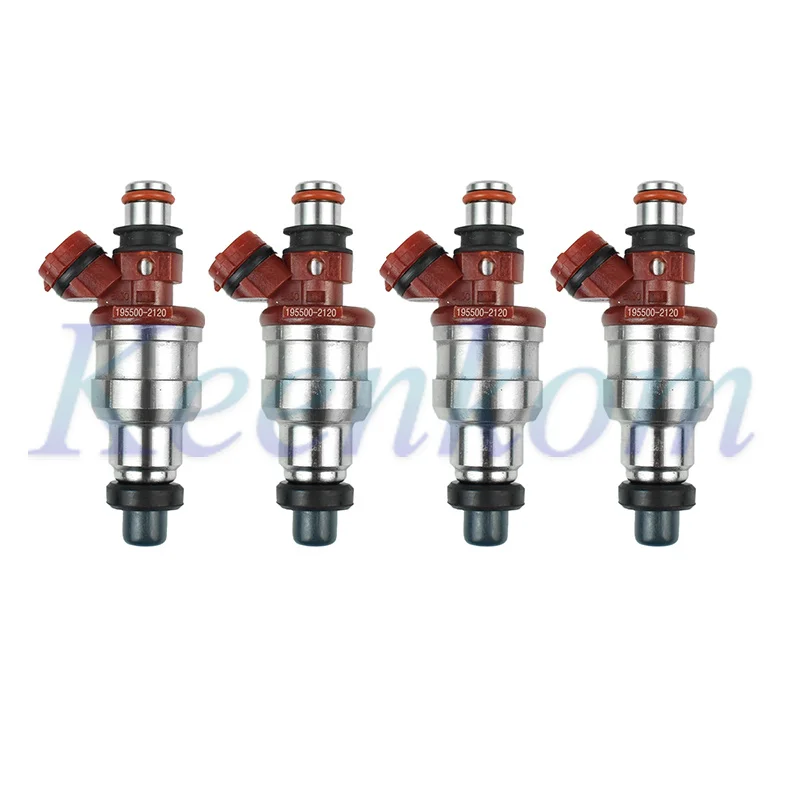 

4pcs Fuel Injector Nozzle 195500-2120 195500-2120 B61K-13-250 For 1989-1996 Mazda 323 1.6L for Daihatsu 1.0L1.3L 1.6L