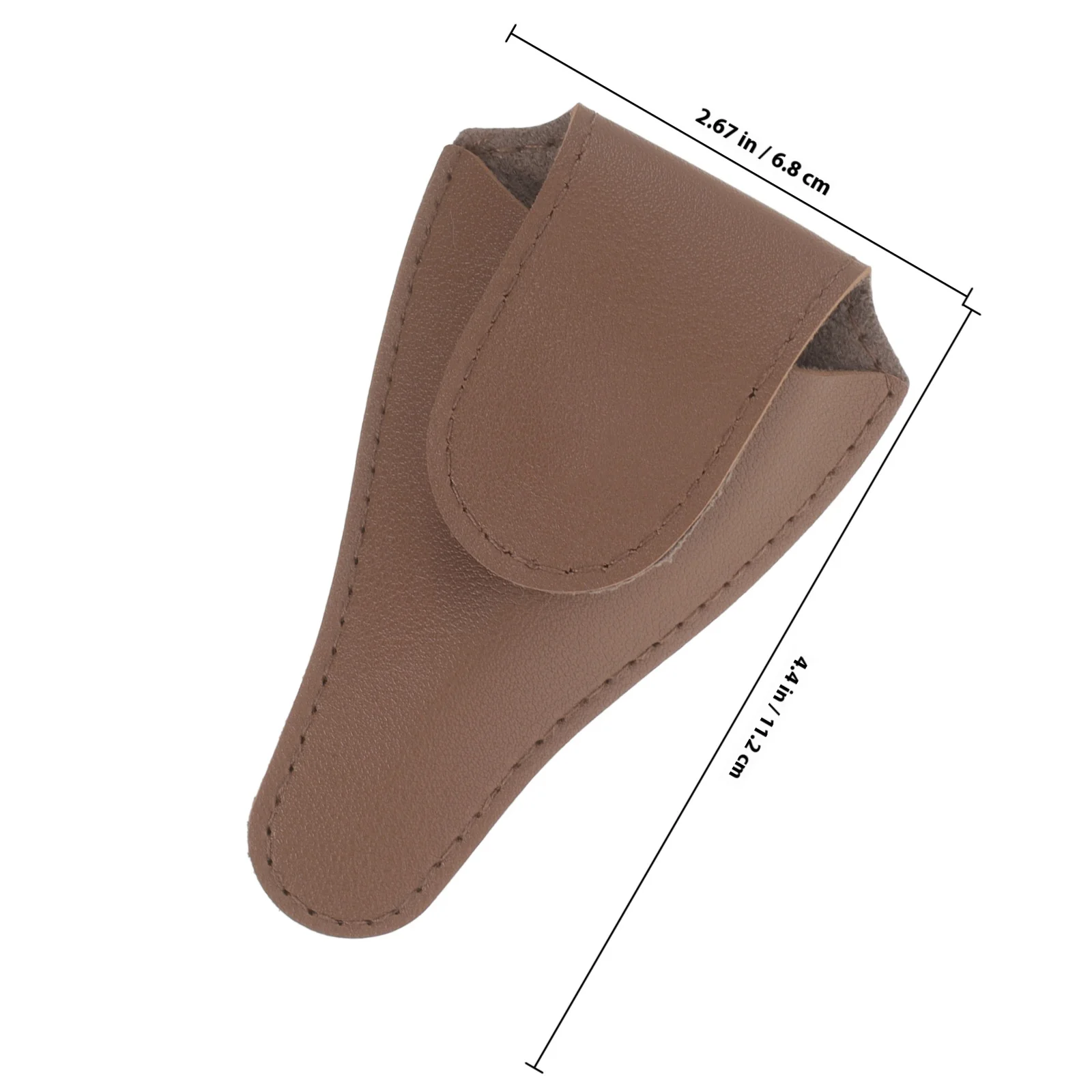 Schutzhülle für Nagelknipser, stilvolle Nagelhautpinzette, Kappe, leicht, leicht zu tragen, Schutzhülle für Maniküre und Pediküre