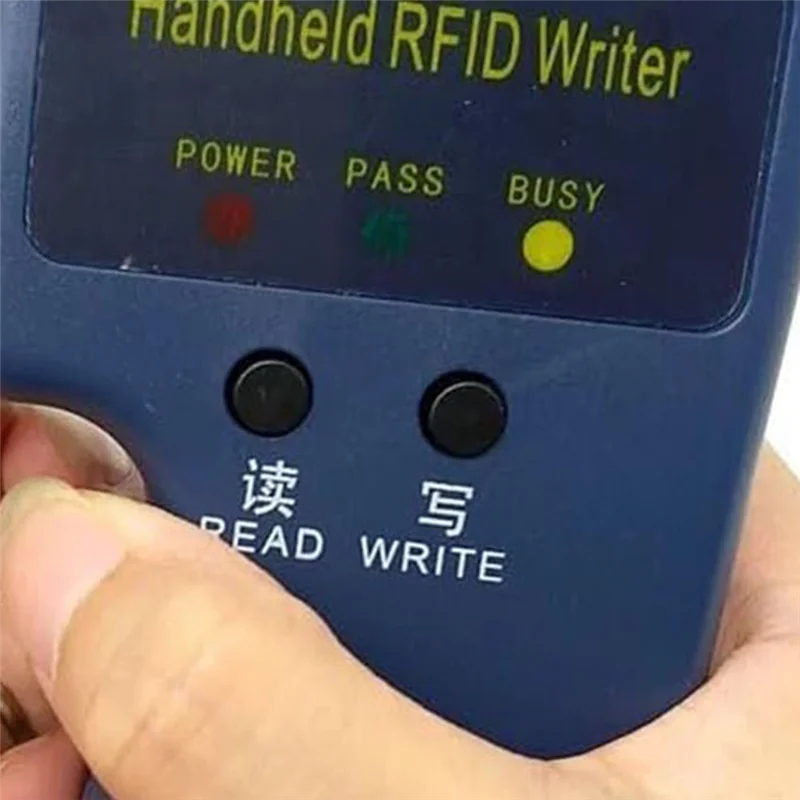 A92Z 125Khz Proximity ID Duplicator For HID, AWID, Paradoxcards/Keyfobs, Handheld RFID Writer, 5 Writable Key Fobs