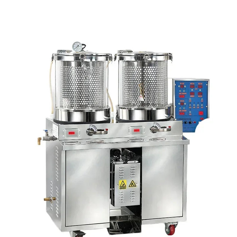 Double barrel automatic traditional Chinese medicine packaging machine